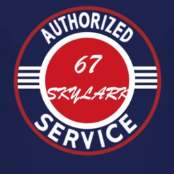 Authorized Service 1967 BUICK SKYLARK Dark T Shirt