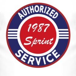 Authorized Service 1987 Chevy Sprint T Shirt