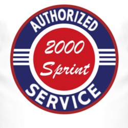 Authorized Service 2000 Chevy Sprint T Shirt