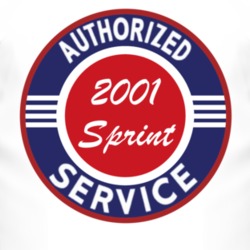 Authorized Service 2001 Chevy Sprint T Shirt