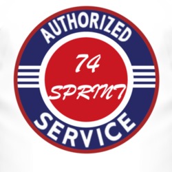 Authorized Service 1974 GMC SPRINT T Shirt