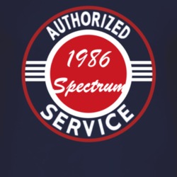 Authorized Service 1986 Chevy Spectrum Dark T Shirt
