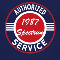 Authorized Service 1987 Chevy Spectrum Dark T Shirt