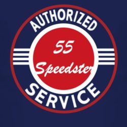 Authorized Service 1955 Studebaker Speedster Dark T Shirt