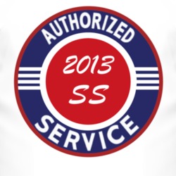 Authorized Service 2013 Chevy SS T Shirt