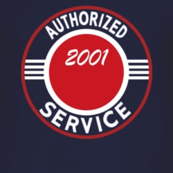 Authorized Service 2001 Sport Dark T Shirt