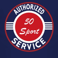 Authorized Service 1950 Lincoln Sport Dark T Shirt