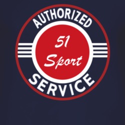 Authorized Service 1951 Lincoln Sport Dark T Shirt