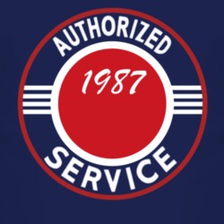 Authorized Service 1987 SporTruck Dark T Shirt