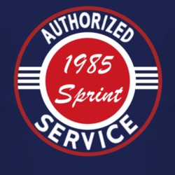 Authorized Service 1985 Chevy Sprint Dark T Shirt