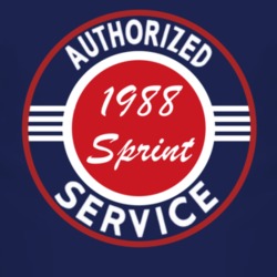 Authorized Service 1988 Chevy Sprint Dark T Shirt