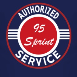 Authorized Service 1995 Chevy Sprint Dark T Shirt