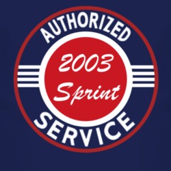 Authorized Service 2003 Chevy Sprint Dark T Shirt