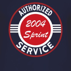 Authorized Service 2004 Chevy Sprint Dark T Shirt