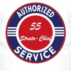 Authorized Service 1955 Pontiac Strato-Chief T Shirt