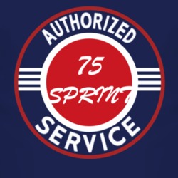 Authorized Service 1975 GMC SPRINT Dark T Shirt