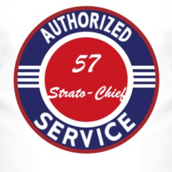 Authorized Service 1957 Pontiac Strato-Chief T Shirt