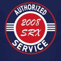 Authorized Service 2008 Cadillac SRX Dark T Shirt