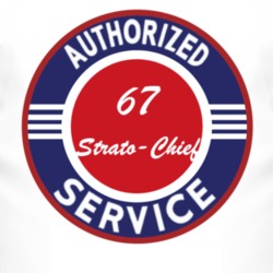 Authorized Service 1967 Pontiac Strato-Chief T Shirt