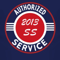 Authorized Service 2013 Chevy SS Dark T Shirt