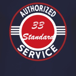 Authorized Service 1933 Chevy Standard Dark T Shirt