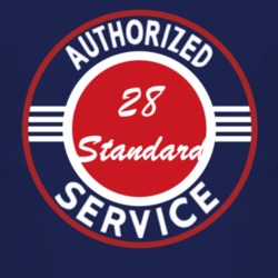 Authorized Service 1928 Dodge Standard Dark T Shirt