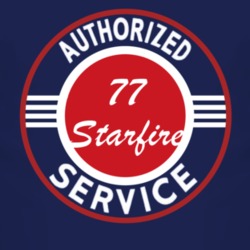 Authorized Service 1977 Oldsmobile Starfire Dark T Shirt