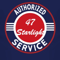 Authorized Service 1947 Studebaker Starlight Dark T Shirt