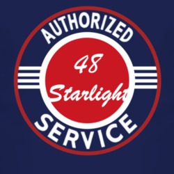 Authorized Service 1948 Studebaker Starlight Dark T Shirt