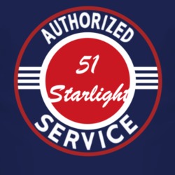 Authorized Service 1951 Studebaker Starlight Dark T Shirt