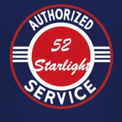 Authorized Service 1952 Studebaker Starlight Dark T Shirt