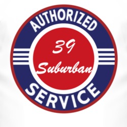 Authorized Service 1939 Chevy Suburban T Shirt