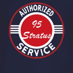 Authorized Service 1995 Chrysler Stratus Dark T Shirt