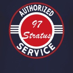 Authorized Service 1997 Chrysler Stratus Dark T Shirt