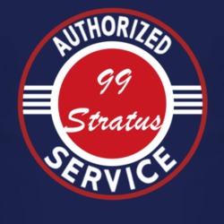 Authorized Service 1999 Chrysler Stratus Dark T Shirt