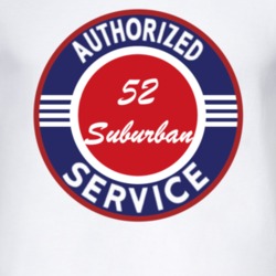 Authorized Service 1952 Chevy Suburban T Shirt