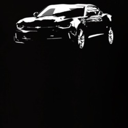 2016 Camaro SS Side View Dark Color T Shirt