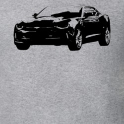 2016 Camaro SS Side View Light Color T Shirt