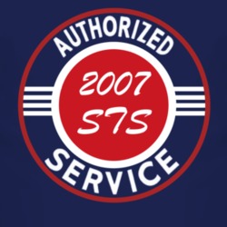Authorized Service 2007 Cadillac STS Dark T Shirt