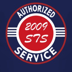 Authorized Service 2009 Cadillac STS Dark T Shirt