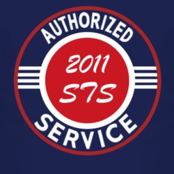 Authorized Service 2011 Cadillac STS Dark T Shirt