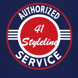 Authorized Service 1941 Chevy Styleline Dark T Shirt