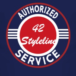 Authorized Service 1942 Chevy Styleline Dark T Shirt
