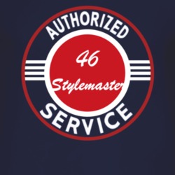 Authorized Service 1946 Chevy Stylemaster Dark T Shirt