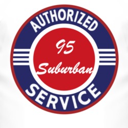 Authorized Service 1995 Chevy Suburban T Shirt