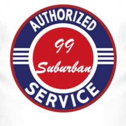 Authorized Service 1999 Chevy Suburban T Shirt