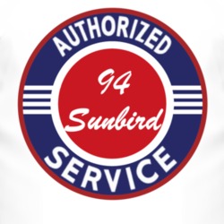 Authorized Service 1994 Pontiac Sunbird T Shirt