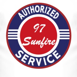 Authorized Service 1997 Pontiac Sunfire T Shirt