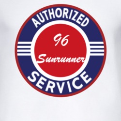 Authorized Service 1996 Pontiac Sunrunner T Shirt