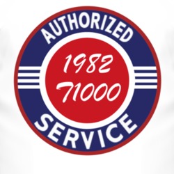 Authorized Service 1982 Pontiac T1000 T Shirt